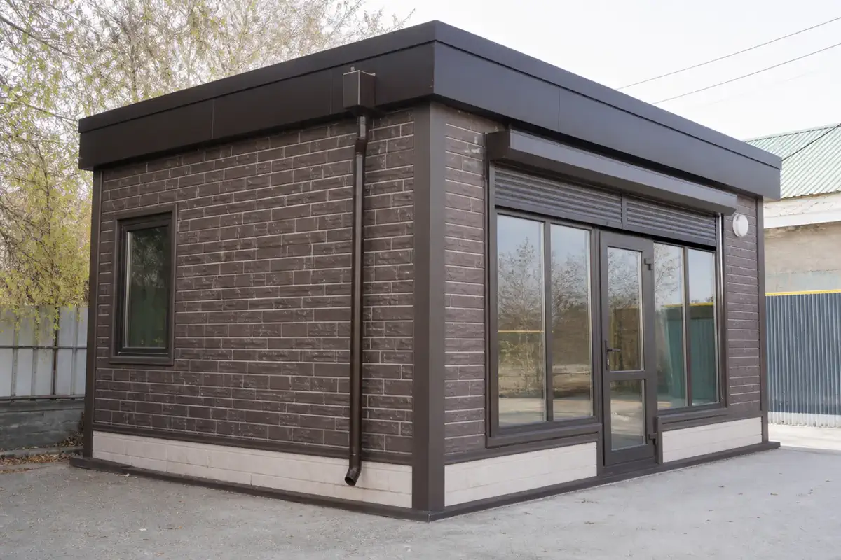 Металл ойма панельдері | BRD Kazakhstan Металл ойма панельдері — Commercial buildings — қабырға монтаж түйіні 23 | BRD Kazakhstan