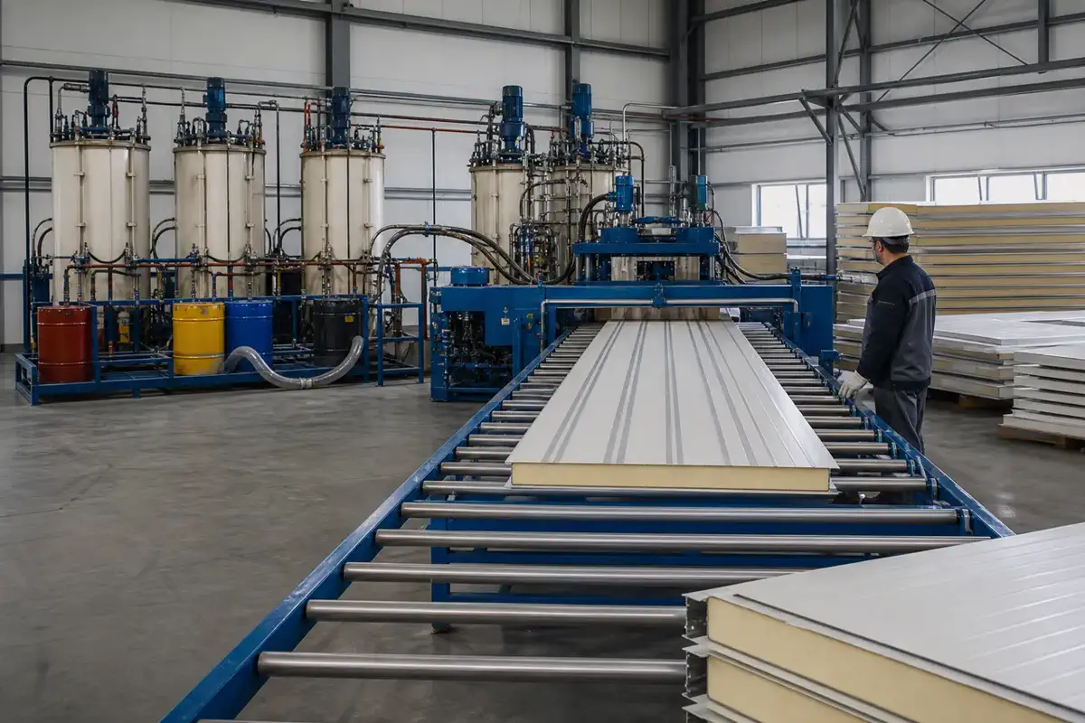 PIR қабырға панельдері — Factories — шикізатты тексеру 17 | BRD Kazakhstan
