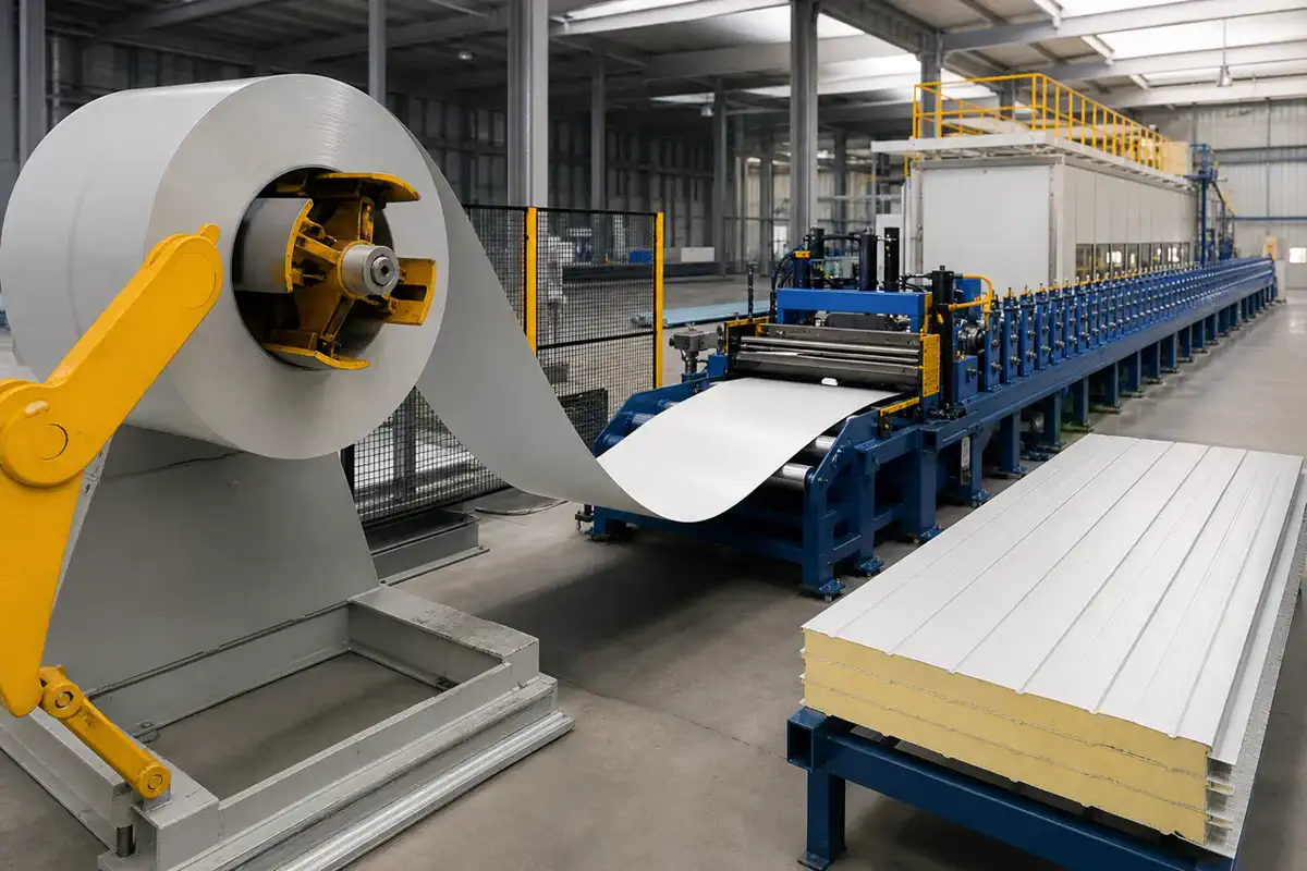 PIR қабырға панельдері — Warehouses — панельді біріктіру түйіні 18 | BRD Kazakhstan