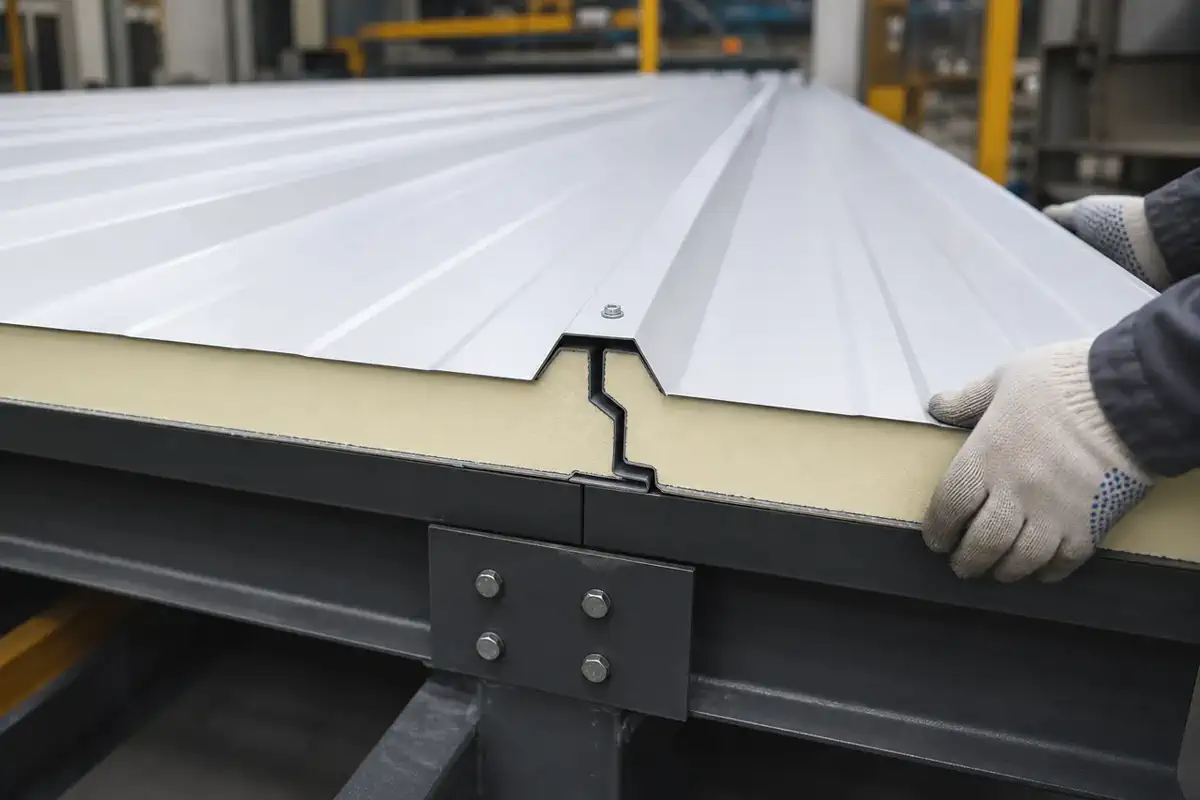 PIR қабырға панельдері — Factories — қабырға монтаж түйіні 23 | BRD Kazakhstan